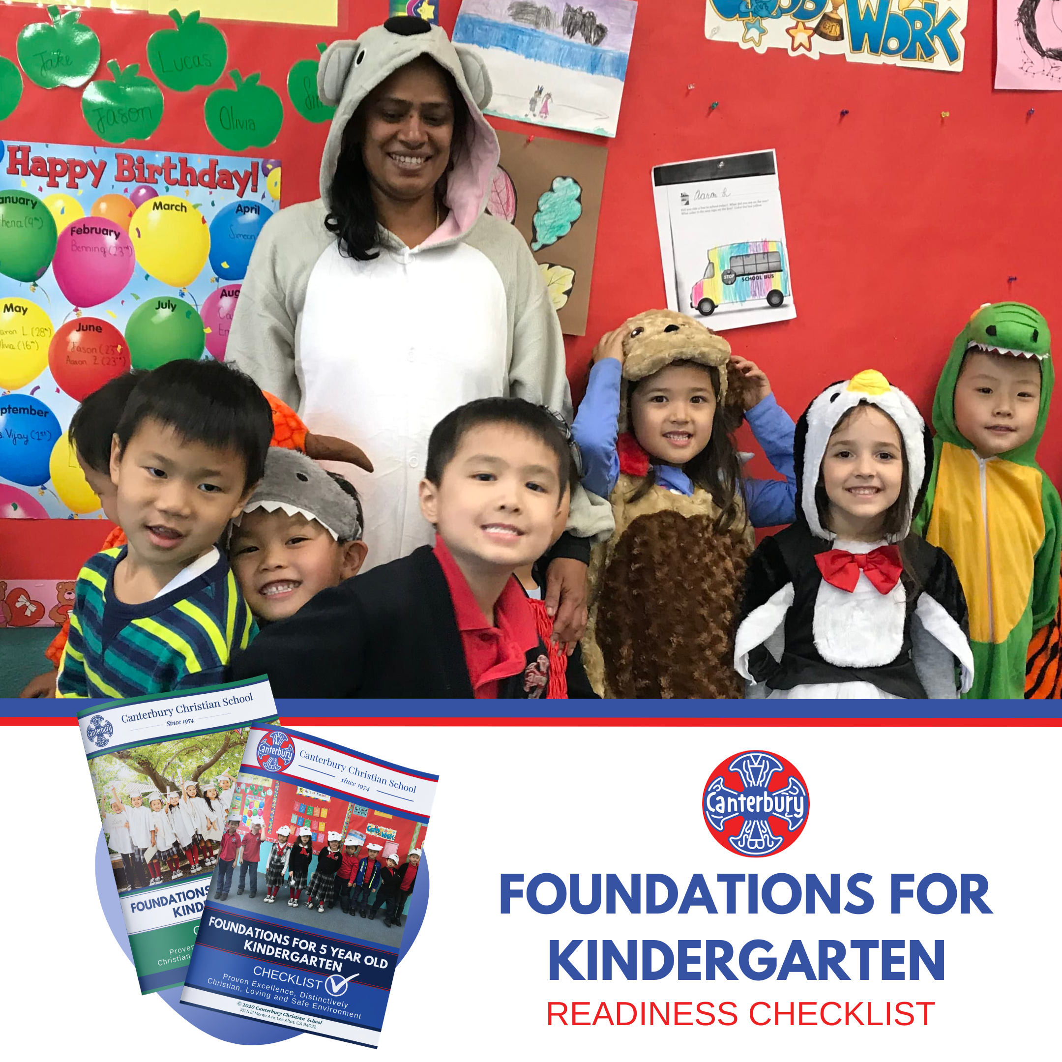 Foundations for Kindergarten Readiness Checklist